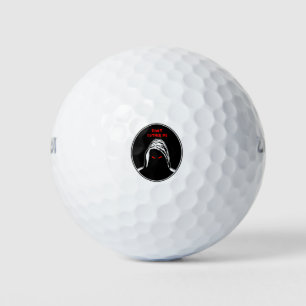 Laat me de ideeënillustratie niet lastig vallen golfballen
