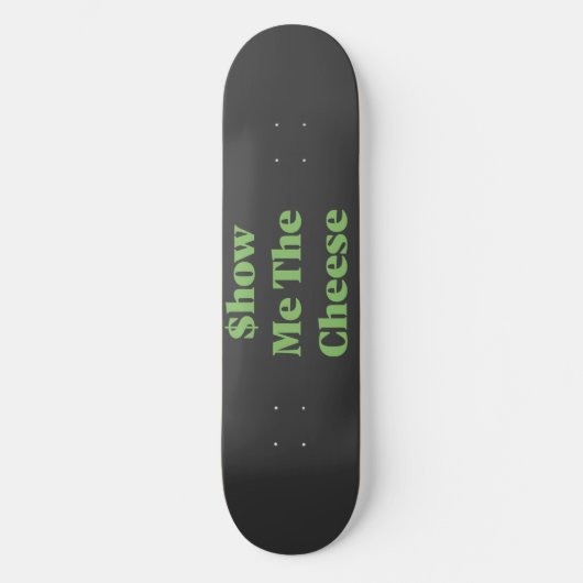 Laat Me De Kaas Zien Persoonlijk Skateboard (Voorkant)
