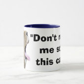 "Laat me deze auto niet stoppen!" Mok (Midden)