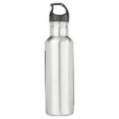 Laat me deze zomer niet in de steek - Hondenbesche Waterfles (Achterkant)