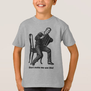 Laat me dit niet gebruiken! (Accordion) T-shirt