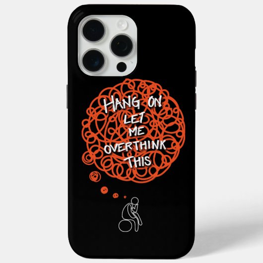 Laat me dit overdenken. Case-Mate iPhone case (Achterkant)