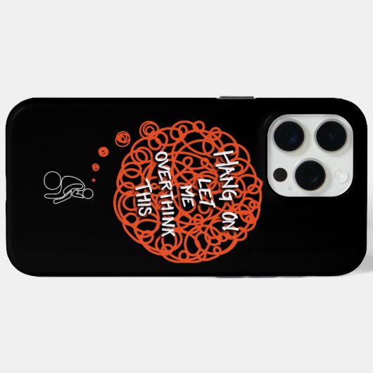 Laat me dit overdenken. Case-Mate iPhone case (Achterkant (horizontaal))