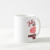 Laat me dit overdenken koffiemok (Voorkant rechts)
