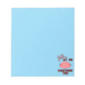 Laat me dit overdenken notitieblok (Voorkant)