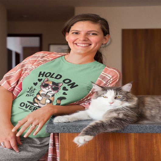 Laat me dit overdenken Tri-Blend shirt