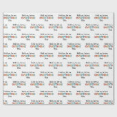 Laat me dit schimmelspel achterover denken cadeaupapier (Vlak)