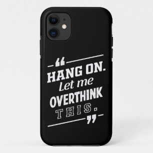 Laat me dit zwart overdenken Case-Mate iPhone case