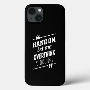 Laat me dit zwart overdenken Case-Mate iPhone case