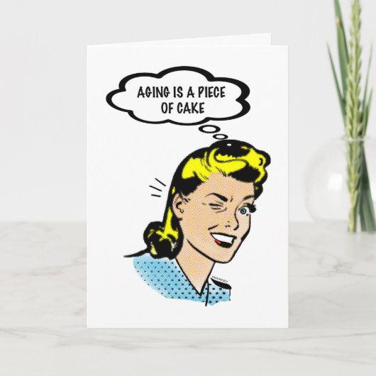 Laat me een Birthday-kaart eten Kaart (Voorkant)