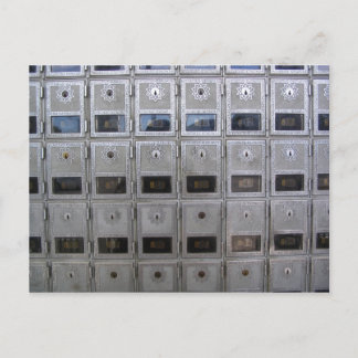 Laat me een lijnpostkaart vallen briefkaart