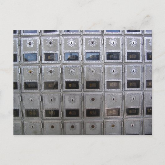 Laat me een lijnpostkaart vallen briefkaart (Voorkant)