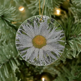 Laat me een madeliefje #1 keramisch ornament