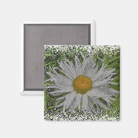Laat me een madeliefje #1 magneet (Voorkant / Achterkant)