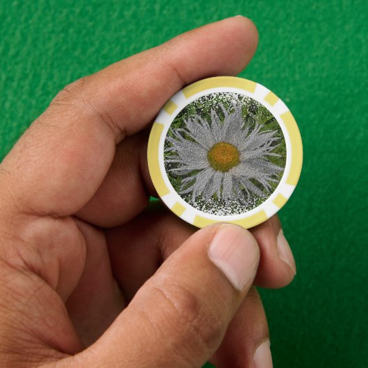 Laat me een madeliefje #1 poker chips (Hand)