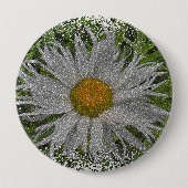 Laat me een madeliefje #1 ronde button 4,0 cm (Voorkant)
