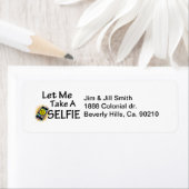 Laat me een Selfie nemen Etiket (Insitu)