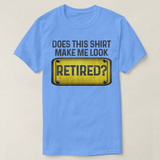 Laat me er dan uitzien als herdenkingshermannen? t-shirt (Design voorkant)