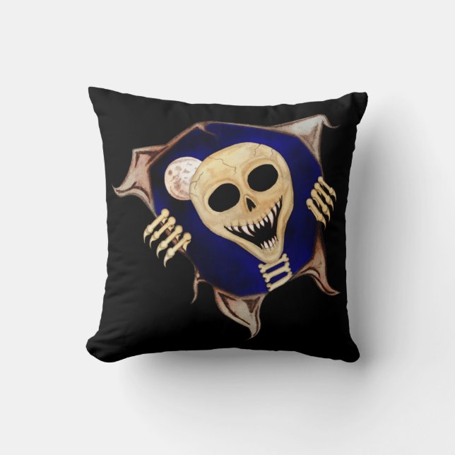 Laat me eruit (Escaping Skeleton) Kussen (Voorkant)