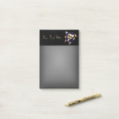 Laat me eruit (Escaping Skeleton) Post-it® Notes (Op bureau)