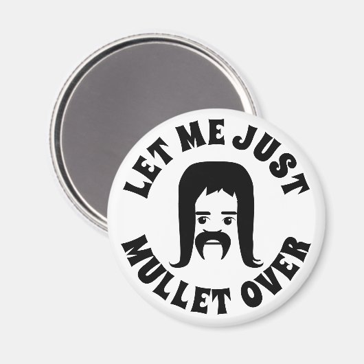 Laat me even rondlopen magneet (Voorkant / Achterkant)