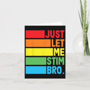 Laat me even stim bro autisme bewustzijn ma kaart