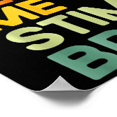 Laat me even zorgen voor grappig autisme bewustzij poster (Hoek)