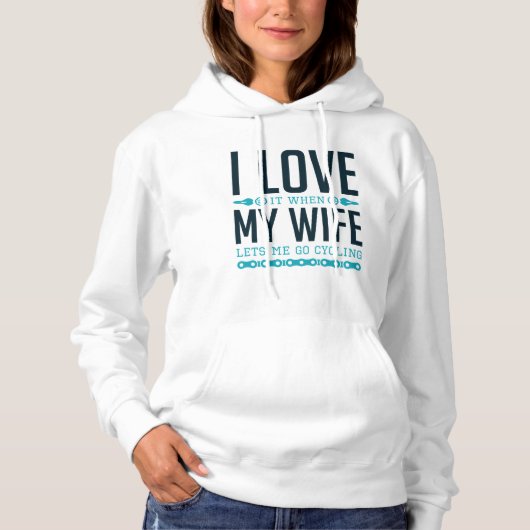 Laat me fietsen hoodie (Voorkant)