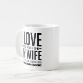 Laat me fietsen koffiemok (Voorkant links)