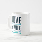 Laat me fietsen koffiemok (Voorkant links)