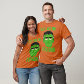 Laat me Frank Funny Frankenstein Halloween zijn T-shirt (Unisex)