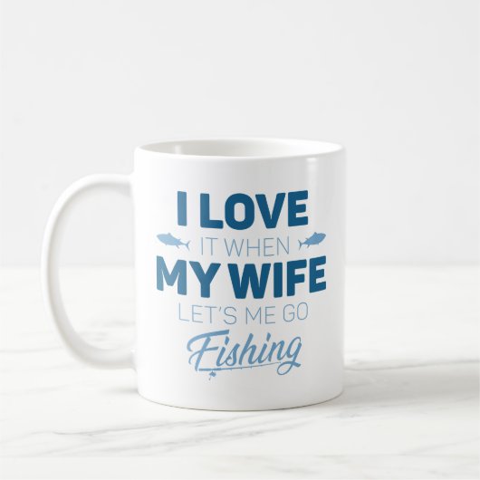 Laat me gaan Vist Koffiemok (Links)
