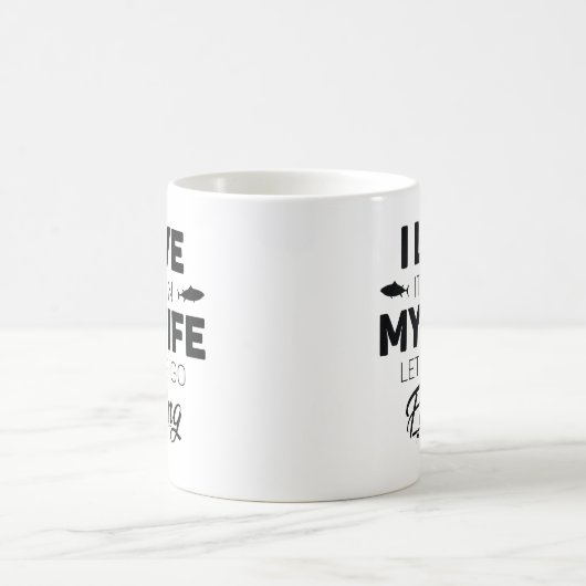 Laat me gaan Vist Koffiemok (Center)