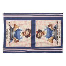 Laat me geen laxeermiddelen in je keukendoek doen