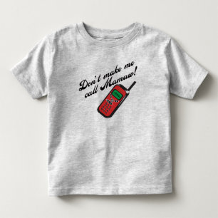 Laat me geen Mamaw noemen! Kinder Shirts