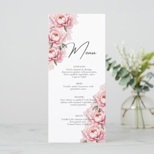 Laat me geen menu's blozen (Staand voorkant)