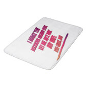 Laat me gewoon vragen mijn vrouw - man grappige Hu Badmat (Gekanteld)