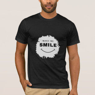 Laat me glimlachen met krijger t-shirt