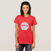 Laat me glimlachen t-shirt (Voorkant volledig)