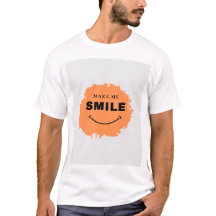 Laat me glimlachen t-shirt