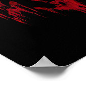 Laat me handen uit enge Halloween Poster (Hoek)