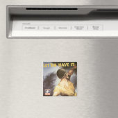Laat me het hebben - koop oorlogsobligaties magneet (Insitu (Vaatwasser))