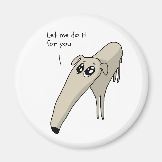 Laat me het voor je doen magneet (Voorkant)