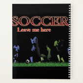 Laat me hier in de voetbalsport planner (Achterkant)