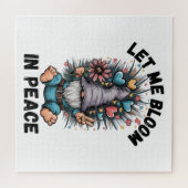 Laat me in vrede bloeien legpuzzel (Horizontaal)