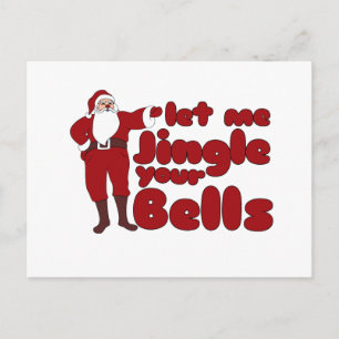 Laat me je Bells Jingle Jingle Briefkaart