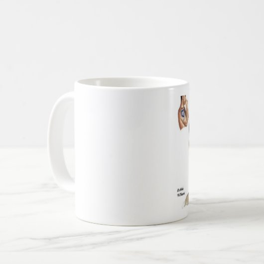 Laat me je drinken koffiemok (Voorkant links)