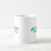 Laat me je in de steek met mijn flip 1 koffiemok (Center)