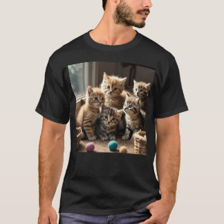 laat me je katjes zien meisje t-shirt