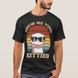 Laat me je Kitties zien Kat Liefhebber jongen T-shirt
